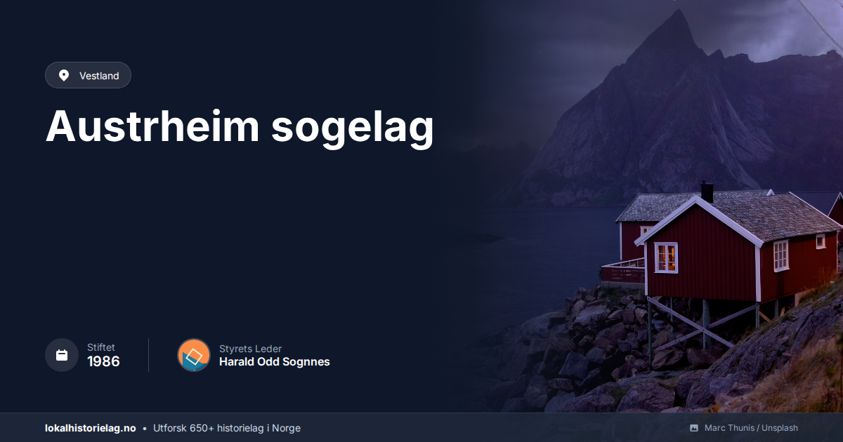 Austrheim sogelag i Austrheim | lokalhistorielag.no